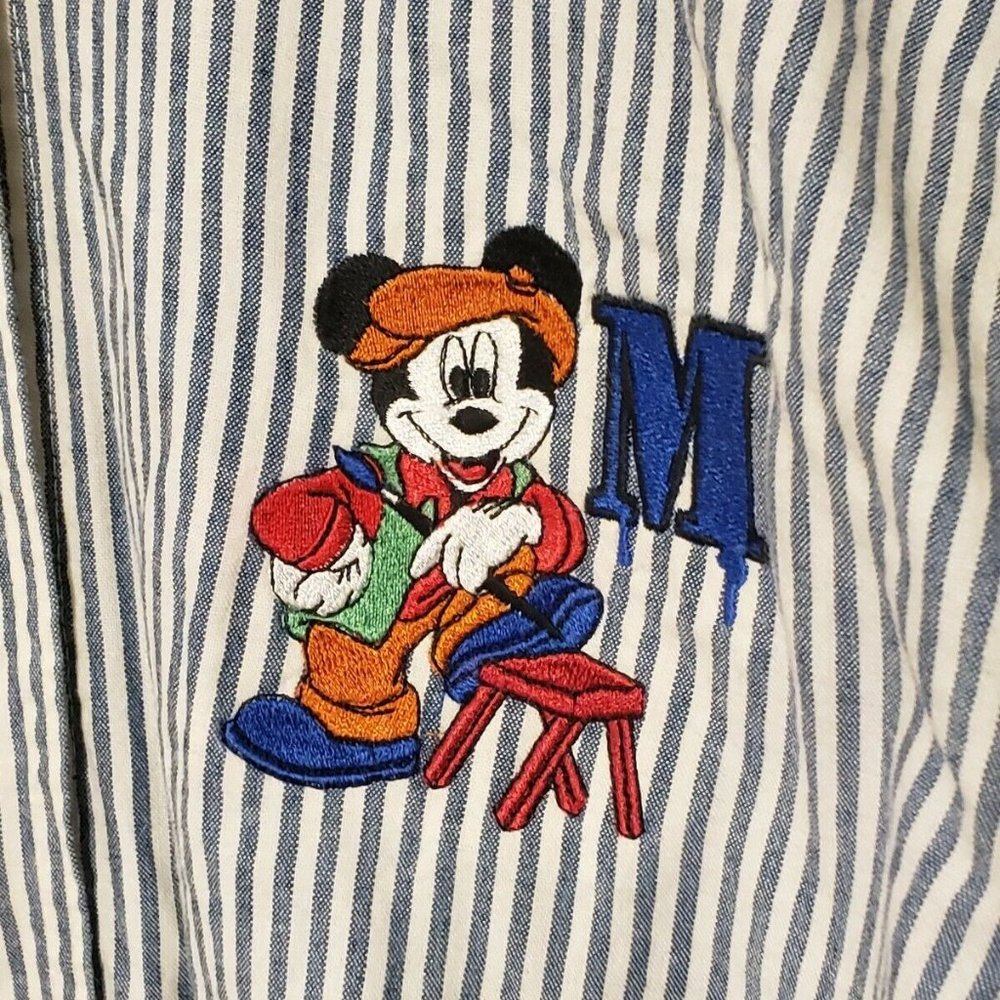 Vintage Mickey Mouse "M" Jerry Leigh Shirt
